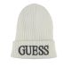 Bonnet Homme Guess Logo Brodé AM8724 WOL01 Off White
