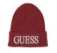 Bonnet Homme Guess Logo Brodé AM8724 WOL01 Red