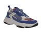 Calvin Klein Jeans Maya nylon suede nappa nautical blue R7798 CHZ