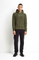 Champion Europe Hooded Sweatshirt small logo 210966 F17 GS508 FON khaki