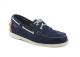 Sebago Spinnaker blue suede tan B720126