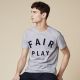 T-shirt Lacoste TH9754 MNC ARGENT