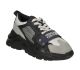 Versace Jeans Couture Linea Fondo Speed Dis.4 71381 K87 E0YVBSC4 Leather Nylon Suede Grey White