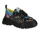 Versace Jeans Couture Linea Fondo SpeedTrack Black Dis. 45 E0Ywasc3 71954 M09 Coated Leather Patent Leather Nylon Print