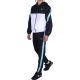 Survêtement à capuche Sergio Tacchini Diagonalley 40778 502 Black White
