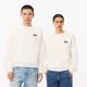 Sweatshirt Unisexe Loose Fit Lacoste SH2741 70V Flour