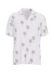 Chemise Guess Bowling Embroidered F5Gh09 Wh471 Beige Micro Embro Pa P1LQ