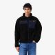 Veste Lacoste polaire sherpa color-block BH5908 DY4 Black Navy Blue