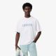 T-shirt Lacoste loose fit jersey imprimé TH5912 001 White