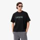 T-shirt loose fit jersey imprimé Lacoste TH5912 031 Black