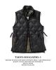 Gilet militaire Taion Col en V avec fermeture éclair en W - Softshell Noir
