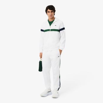 Survêtement Lacoste WH0219 White Blanc/Vert