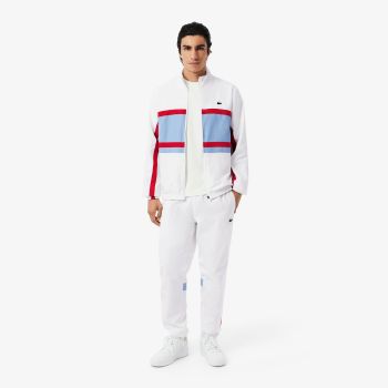 Survêtement Lacoste WH0226 White Bleu Clair