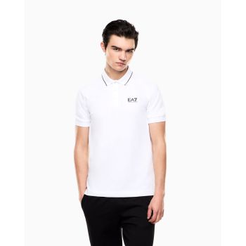 Polo EA7 Emporio Armani 8NPF16 PJVUZ 1100 Blanc
