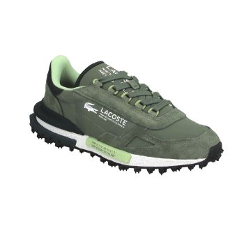 Basket Lacoste Elite Active 126.2 751SMA004125561 Khaki Blanc
