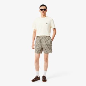 Short Lacoste GH0748 Powder Rose Poudré/Camel
