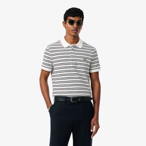 Polo Lacoste PH0871 Blackbird Noir/Blanc Cassé