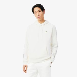 Sweatshirt Lacoste SH0884 70V Blanc Cassé