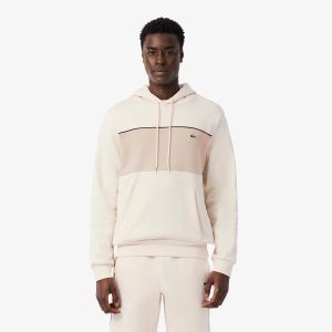 Sweatshirt Lacoste SH0890 Lapland Gris Perle/Beige Doré