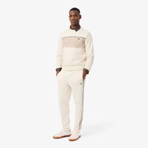 Jogging Lacoste XH0898 Lapland Gris Perle/Beige Doré