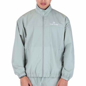 Veste de Survêtement Sergio Tacchini Nayla 024 Gris Glacier Blanc 40843 ICG WHT