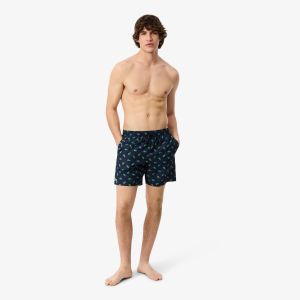 Short de Bain Lacoste MH1851 Navy Bleu Marine