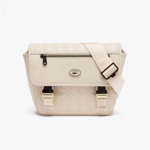 Sac Messenger Lacoste NH4655MR M97 Bone White