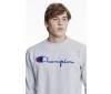 Champion Europe Sweatshirt big logo Crewneck 210975 s18 EM004 LOXGM Grey Limited Edition