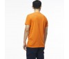 T-shirt Lacoste col rond uni TH5275 6rb orange.