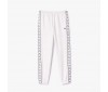 Pantalon de Survêtement Lacoste XH7412 001 White