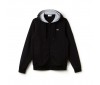 Sweatshirt Lacoste sh7609 snp black silver chine