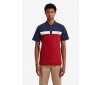 Polo Fred Perry Contrast Panel Pique Rich Red M5577 A25