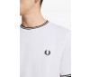 T-shirt Fred Perry Twin Tipped White M1588 100