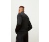 Fila Naso jacket chest stripe T top black black c red LM161RM8 001