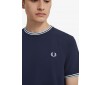 T-shirt Fred Perry Twin Tipped Carbon Blue M1588 584