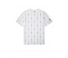 T-shirt Champion white with blue vertical stripe 211678 S18 WW001 Wht