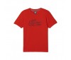 T-shirt Lacoste TH7405 rouge et bleu marine.