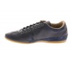 Chaussure Lacoste Misano 36 en cuir bleu marine.