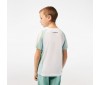T-Shirt Junior Lacoste TJ6048 AWC White Pastille Mint Lima