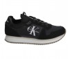 Basket Calvin Klein Jeans Dames YW0YW00462 Beh Runner Laceup Sneaker Sock Black