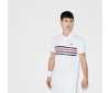 Polo Lacoste DH3138 PSF WHITE BLACK RED MARINO