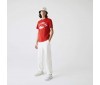 T-shirt Lacoste TH0061 RAX rouge