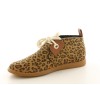Chaussure Armistice mi haute print leopard.