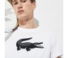 T-shirt Lacoste TH3377 AU8 Blanc Noir