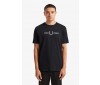 T-shirt Fred Perry Graphique Black M7514 102