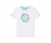 T-shirt Lacoste TH9650 DLH blanc.