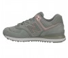 New Balance WL574 NBL Seed gris Leather Synthetic
