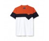 T-shirt Lacoste TH8001 KDE MEXICO RED NAVY BLUE WHITE