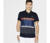 Polo Lacoste DH8003 RLJ NAVY BLUE MEXICO RED OCEAN WHITE
