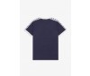 T-shirt Fred Perry Taped Ringer Carbon Blue M6347 584